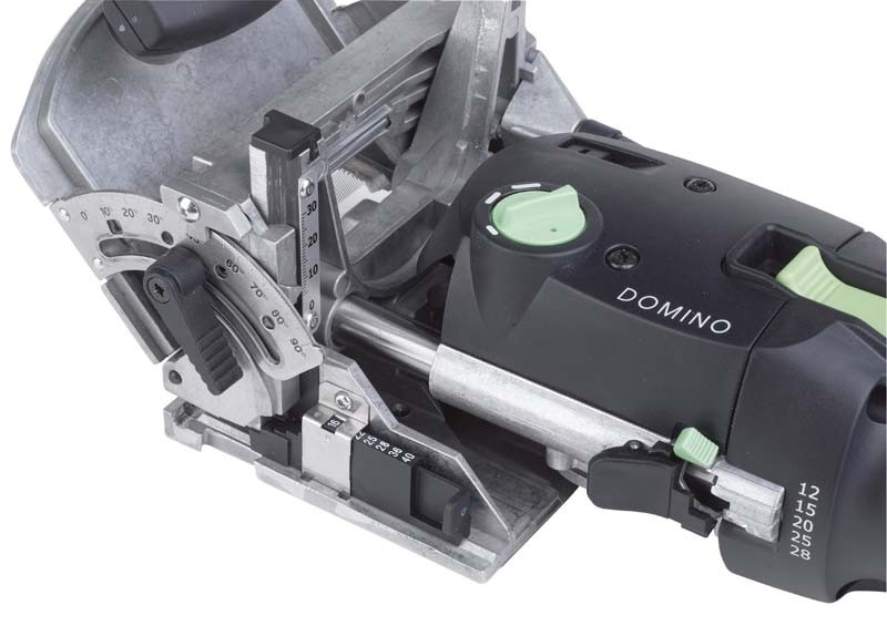 Innovative Dübeltechnik: Festool Dübelfräse Domino DF 500 Q, Bild 2 Elektro-Fräsen Festool Dübelfräse Domino DF 500 Q im Test, Bild 2