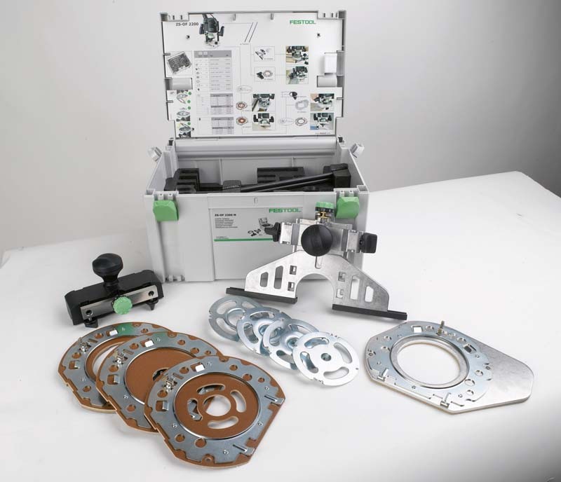 Fräsmeister: Festool Handoberfräse OF 2200 EB im Set, Bild 2 Elektro-Fräsen Festool Handoberfräse OF 2200 EB im Set im Test, Bild 2
