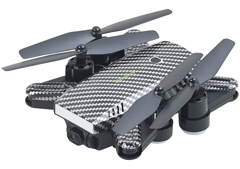 Fliegen per Satellit: Simulus Faltbarer GPS-Quadrocopter GH-5.fpv, Bild 3 Elektronisches Spielzeug Simulus Faltbarer GPS-Quadrocopter GH-5.fpv im Test, Bild 3