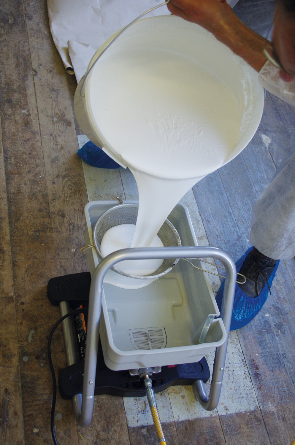 Airless für Anfänger: Wagner Airless Sprayer Plus, Bild 5 Farbspritzen Wagner Airless Sprayer Plus im Test, Bild 5