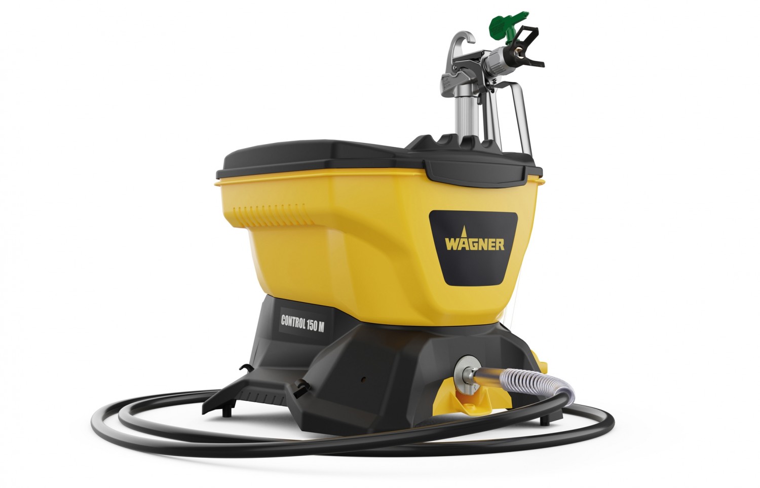 Schnell gefärbt: Wagner Airless-Sprühgerät Control 150 M, Bild 2 Farbspritzen Wagner Airless-Sprühgerät Control 150 M im Test, Bild 2