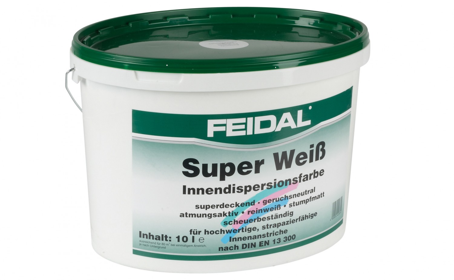 Innenfarben-Wand Feidal Super Weiß im Test, Bild 3