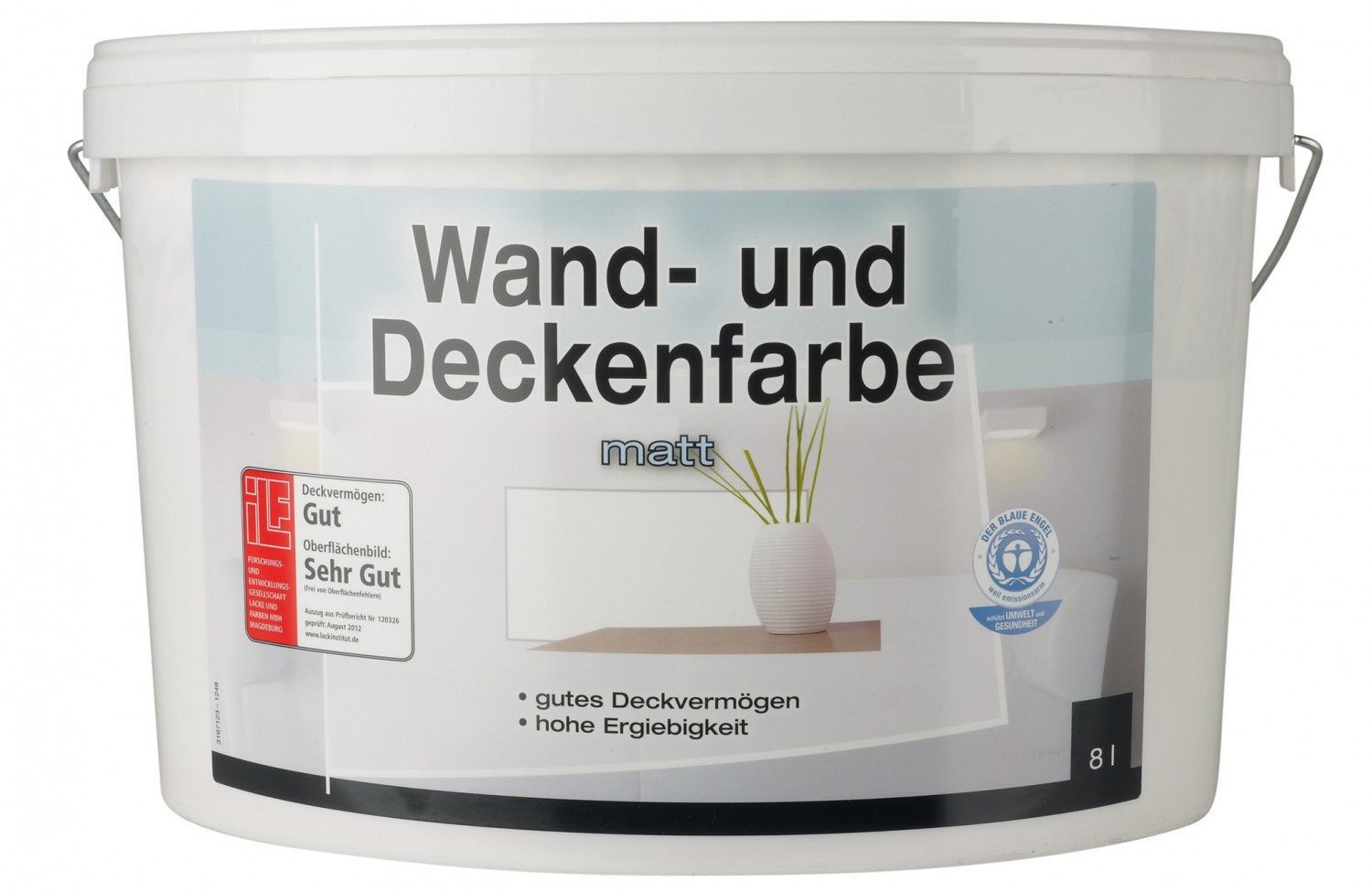 Innenfarben-Wand FLT Wand- und Deckenfarbe im Test, Bild 3