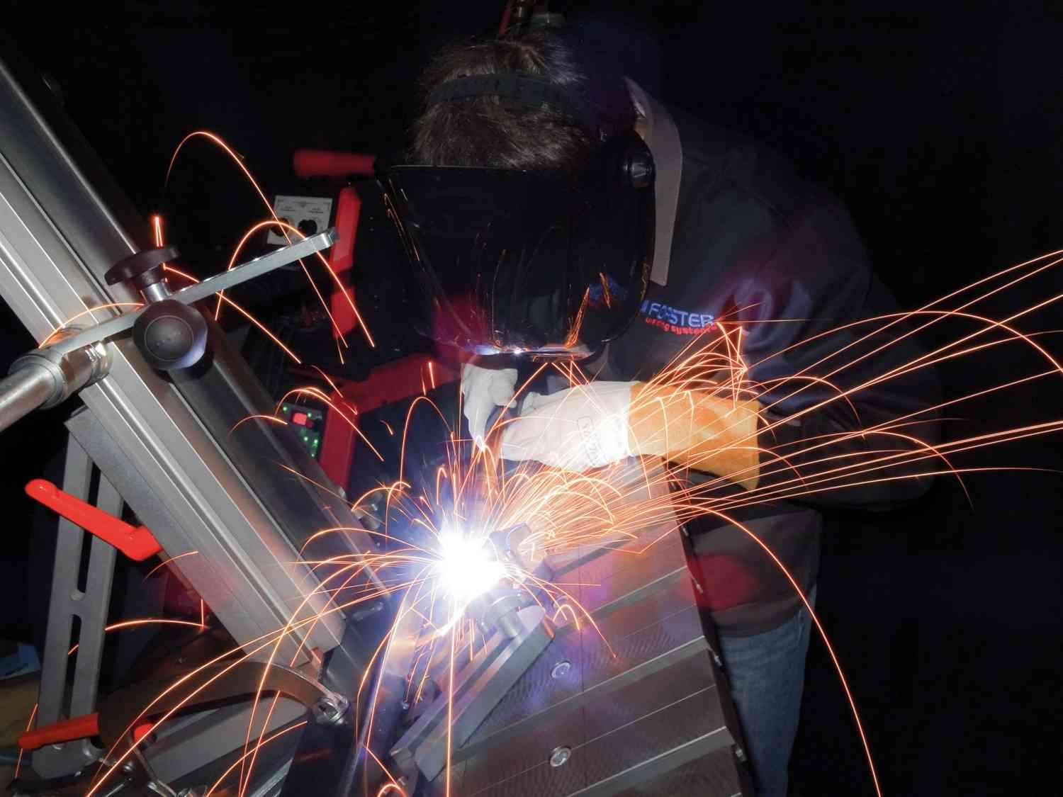 Sonstige Werkstatteinrichtung Förster Welding Systems Höhenverstellbarer Schweiß- und Montagetisch mit Dreh- und Kippfunktion Ergofix Manipilator manuell im Test, Bild 6