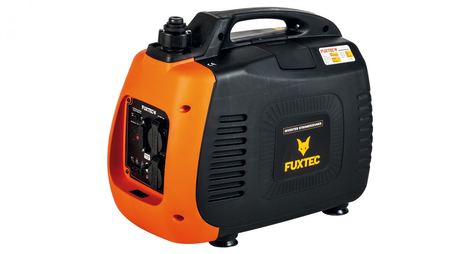 Kleine Strompumpe: FUXTEC Inverter-Stromerzeuger FX-IG12, Bild 1 Generatoren FUXTEC Inverter-Stromerzeuger FX-IG12 im Test, Bild 1