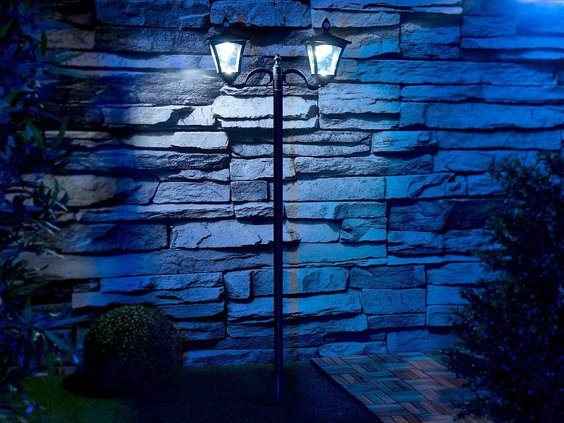 Test Garten Beleuchtung Royal Gardineer 2 Flammige Solar Led