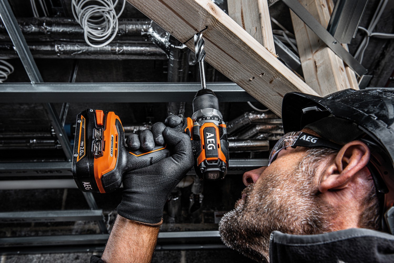 BS 18SBL – kompakter 18-V-Akku-Bohrschrauber: AEG BS 18SBL-202C, Bild 5 Gewerbliche Werkzeuge AEG BS 18SBL-202C im Test, Bild 5