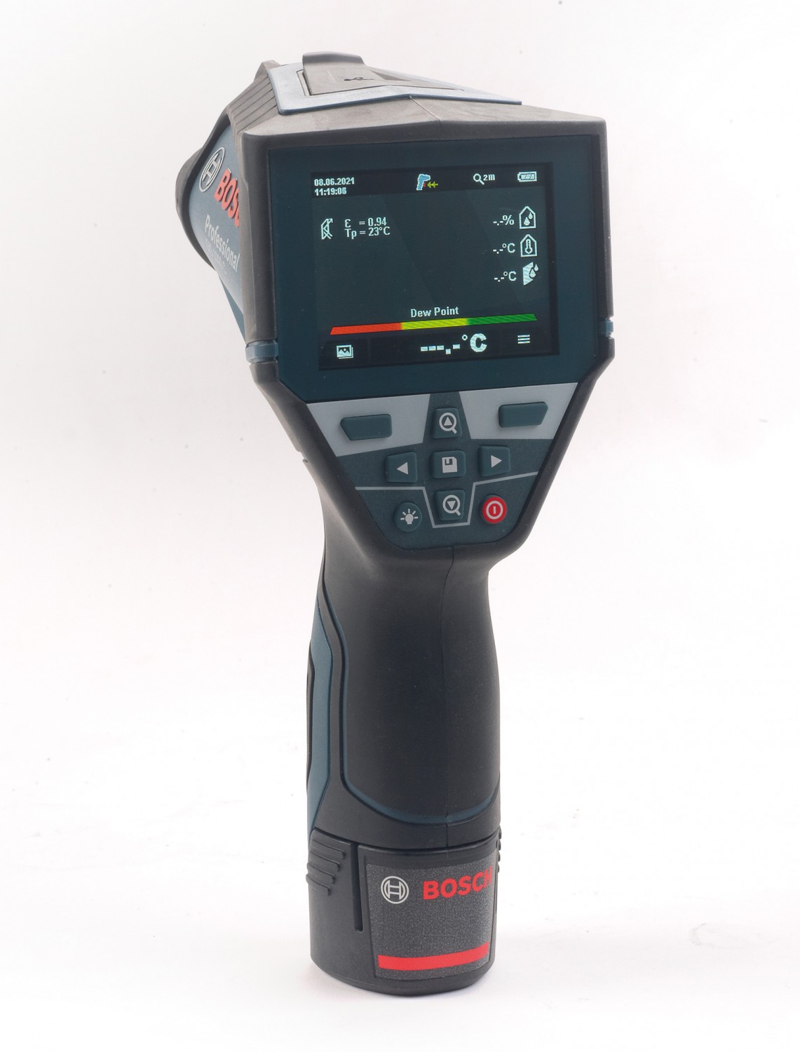Universelles Infrarotthermometer bis 1000 °C: Bosch GIS 1000 C Professional, Bild 3 Gewerbliche Werkzeuge Bosch GIS 1000 C Professional im Test, Bild 3