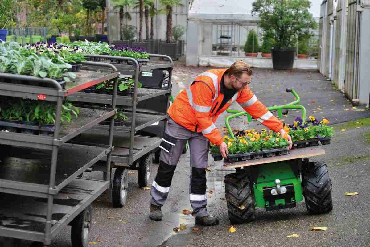 Batteriebetriebene Schubkarre „Donky“ von Etesia: Etesia Donky, Bild 5 Gewerbliche Werkzeuge Etesia Donky im Test, Bild 5