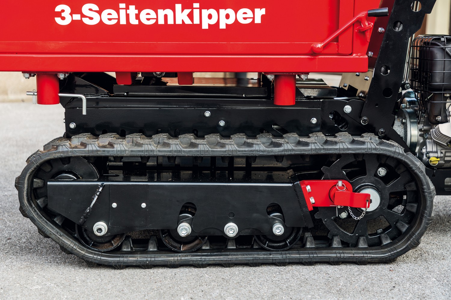 Mitfahrgelegenheit: PowerPac Raupen-Dumper, 3-Seitenkipper RC 1000-DS, Bild 2 Gewerbliche Werkzeuge PowerPac Raupen-Dumper, 3-Seitenkipper RC 1000-DS im Test, Bild 2