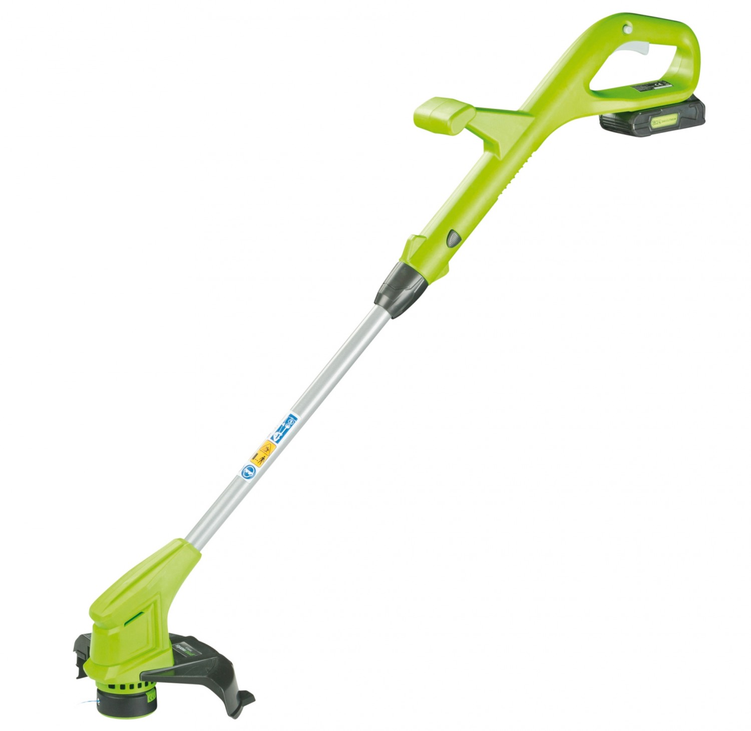 Neue Einstiegsklasse von Greenworks: Greenworks 24-V-Trimmer 2101207, Bild 1 Trimmer Greenworks 24-V-Trimmer 2101207 im Test, Bild 1