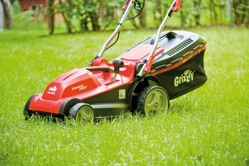 Handrasenmäher-Elektro Grizzly ERM 1637 G im Test, Bild 1