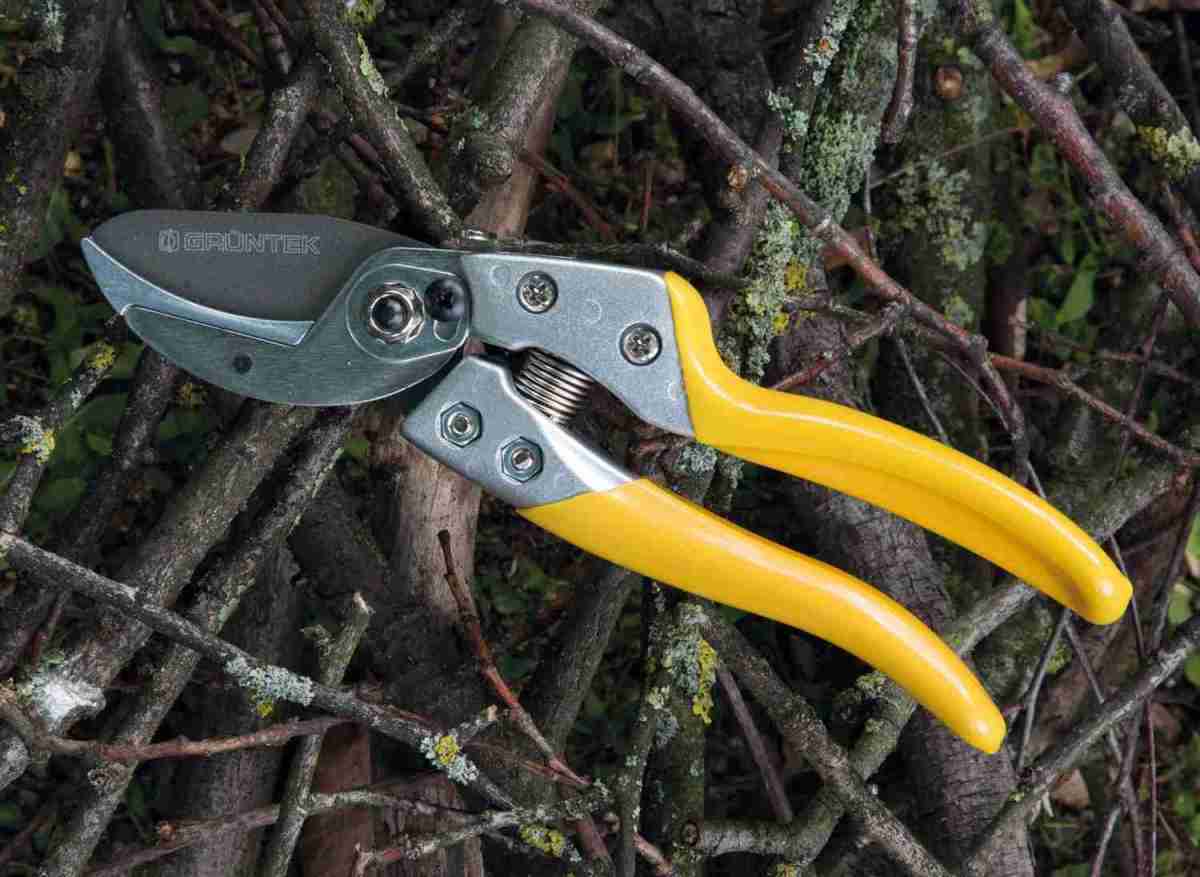 Serientest: Grüntek Bypass Schere Falke, Grüntek Amboss Schere Bussard, Bild 4 Astscheren Grüntek Bypass Schere Falke, Grüntek Amboss Schere Bussard im Test , Bild 4