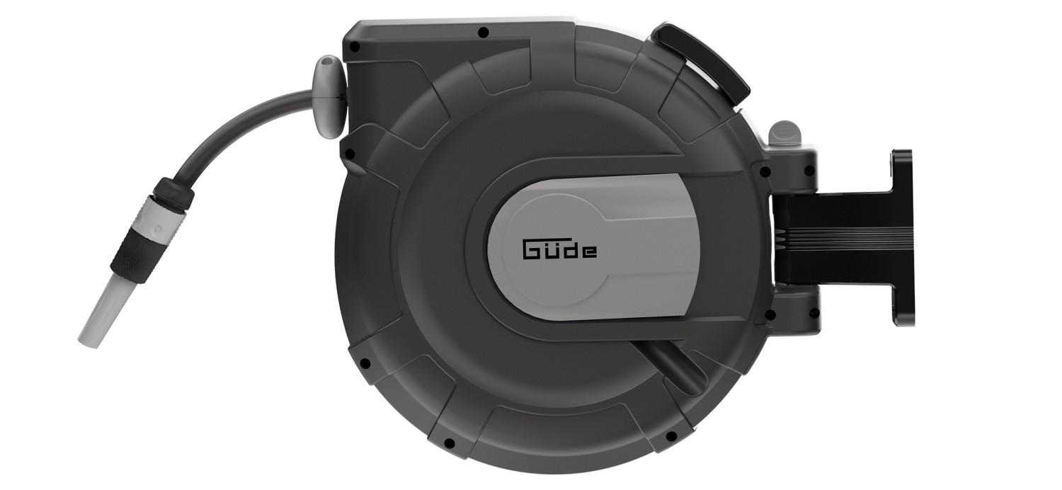 Unglaublich praktisch: Güde Automatik Schlauchtrommel 20-2-2 1/2 Art.Nr.: 93921, Bild 3 Sonstige Gartengeräte Güde Automatik Schlauchtrommel 20-2-2 1/2 Art.Nr.: 93921 im Test, Bild 3