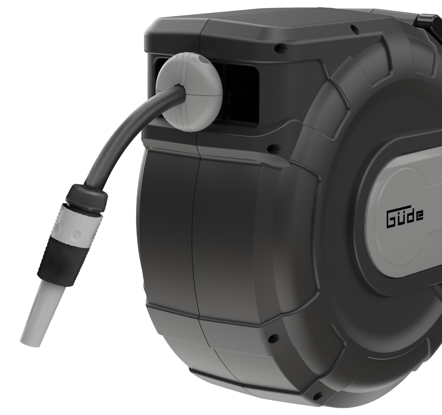 Unglaublich praktisch: Güde Automatik Schlauchtrommel 20-2-2 1/2 Art.Nr.: 93921, Bild 4 Sonstige Gartengeräte Güde Automatik Schlauchtrommel 20-2-2 1/2 Art.Nr.: 93921 im Test, Bild 4