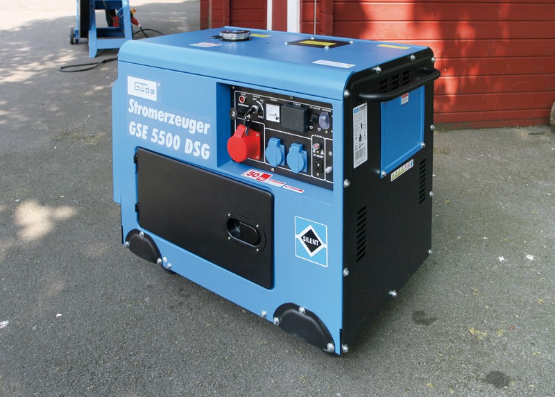 Generatoren Güde GSE 5500 DSG im Test, Bild 2