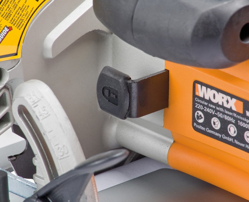 Worx WX 445, Bild 15 Hand-Kreissägen Netzbetrieb Worx WX 445 im Test, Bild 15