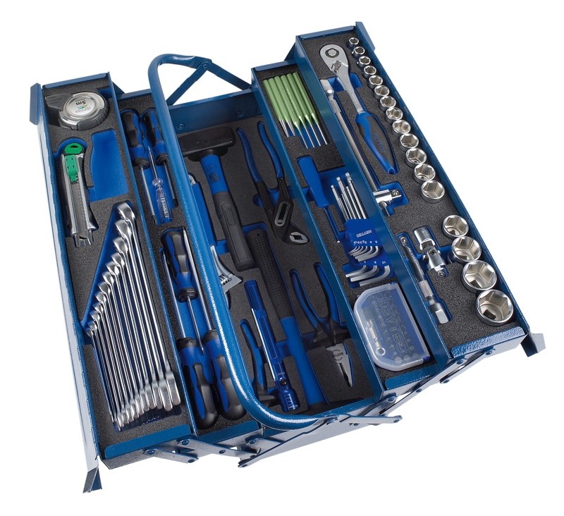 Heyco Montage Werkzeugkoffer mit fünf Modulen 97-tlg., Bild 7 Handwerkzeug-Sets Heyco Montage Werkzeugkoffer mit fünf Modulen 97-tlg. im Test, Bild 7