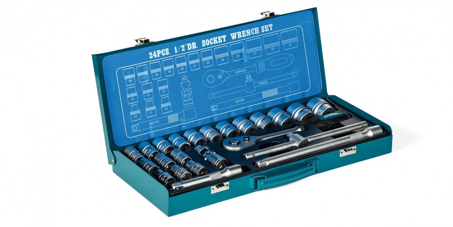 Für alle Fälle gerüstet: Hyundai Power Products K24 / K20, Bild 6 Handwerkzeug-Sets Hyundai Power Products K24 / K20 im Test, Bild 6