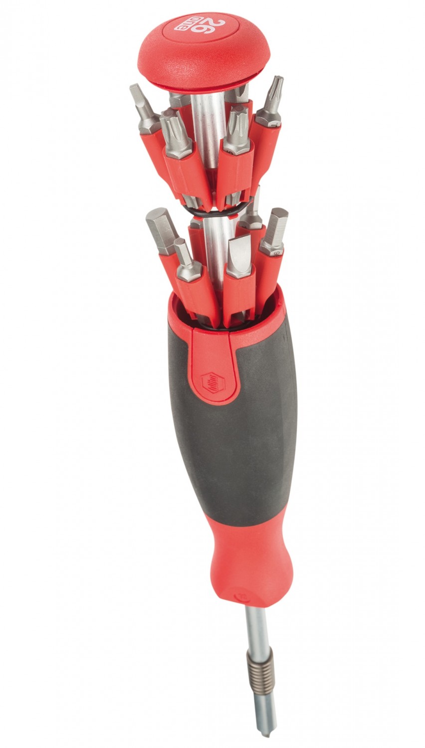 Werkzeugset im Griff: Wiha Magazin-Bithalter lift up 26 one, Bild 2 Handwerkzeug-Sets Wiha Magazin-Bithalter lift up 26 one im Test, Bild 2