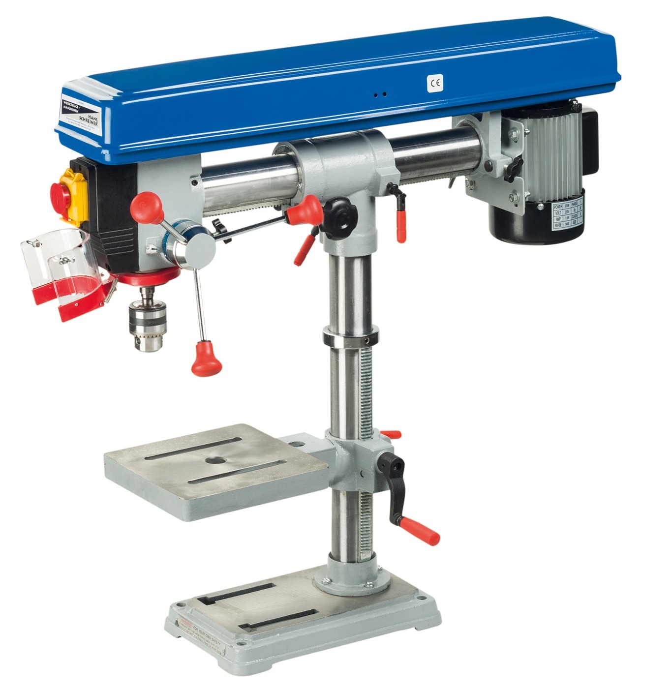 Bohrmaschinen-Stationär Hans Schreiner Maschinen HS3116T 230 V im Test, Bild 7