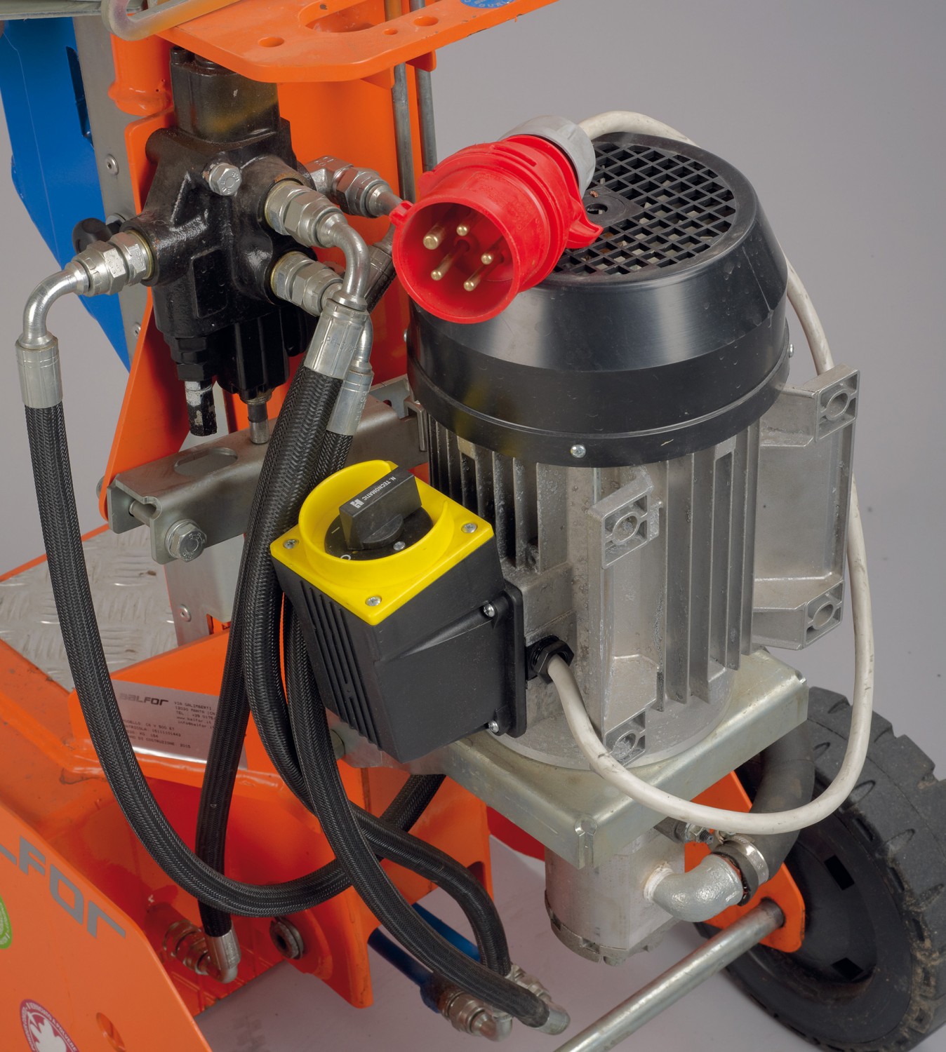 Balfor Holzspalter C8 V 500 ET: Balfor C8 V 500 ET, Bild 3 Holz-Spalter Balfor C8 V 500 ET im Test, Bild 3