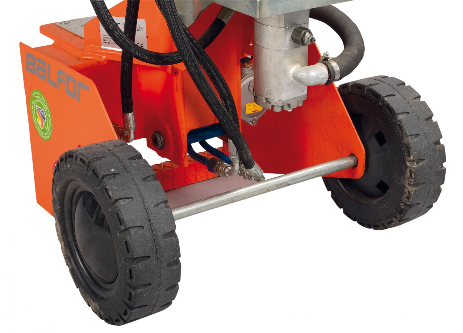 Balfor Holzspalter C8 V 500 ET: Balfor C8 V 500 ET, Bild 4 Holz-Spalter Balfor C8 V 500 ET im Test, Bild 4