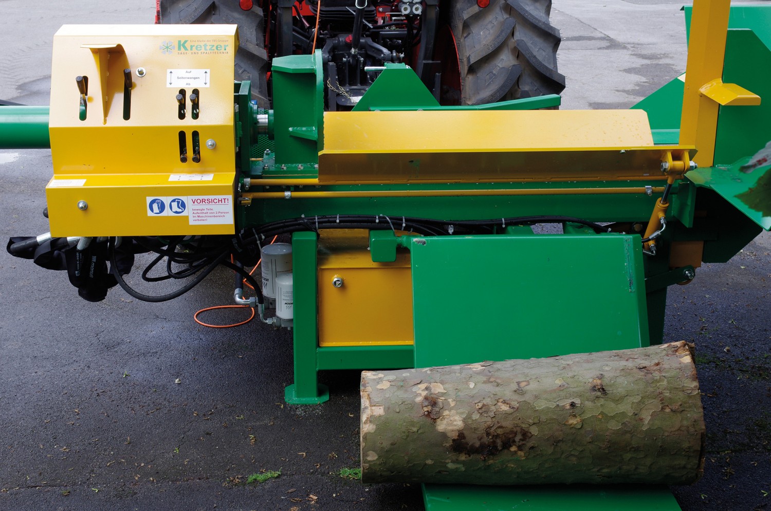 Kraftvoller Knecht: Kretzer Spaltknecht SK 1200/30, Bild 11 Holz-Spalter Kretzer Spaltknecht SK 1200/30 im Test, Bild 11