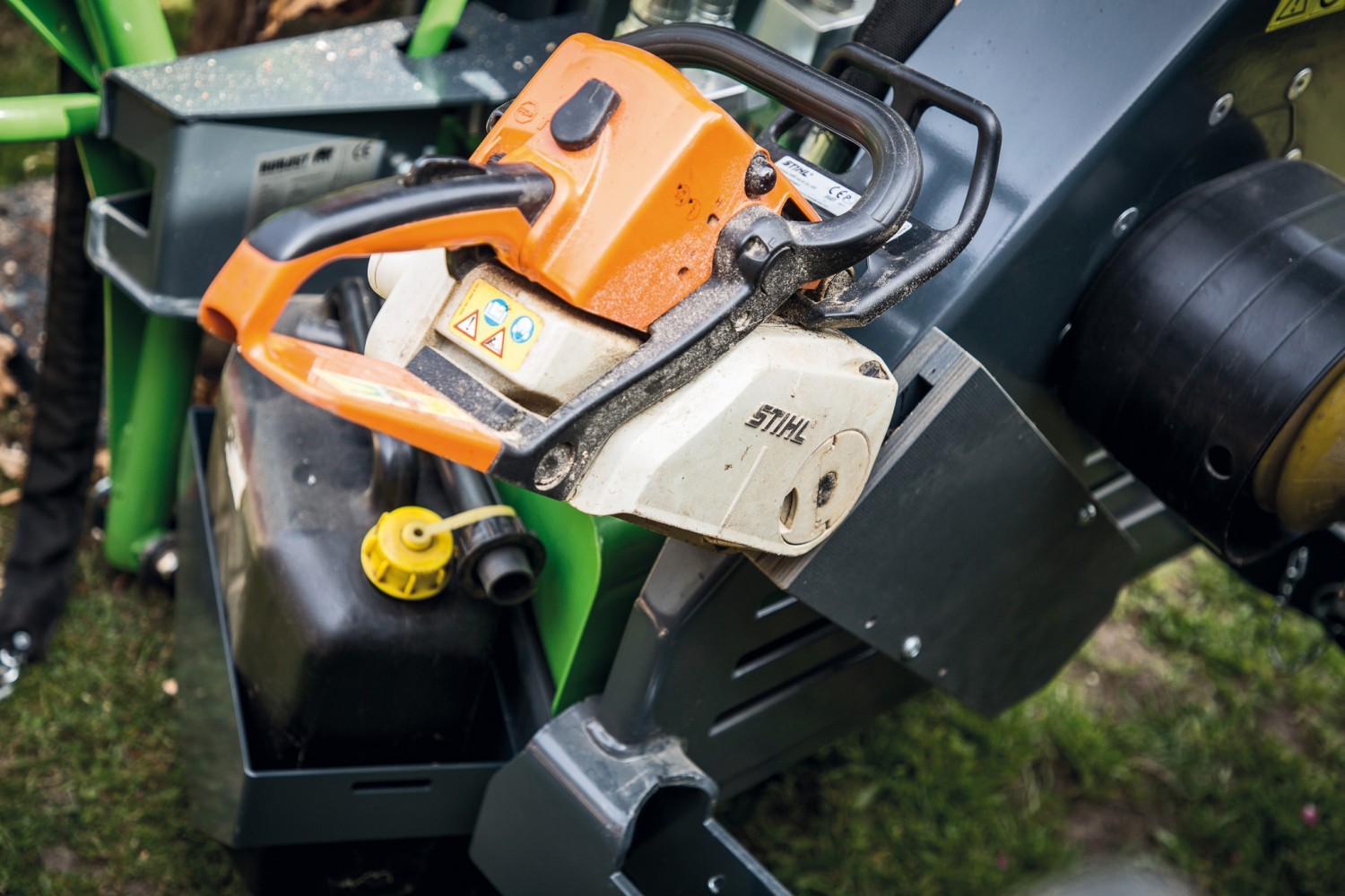 20-Tonnen-Holzspalter R 20 K PL von Robust: Robust R 20 K PL, Bild 9 Holz-Spalter Robust R 20 K PL im Test, Bild 9