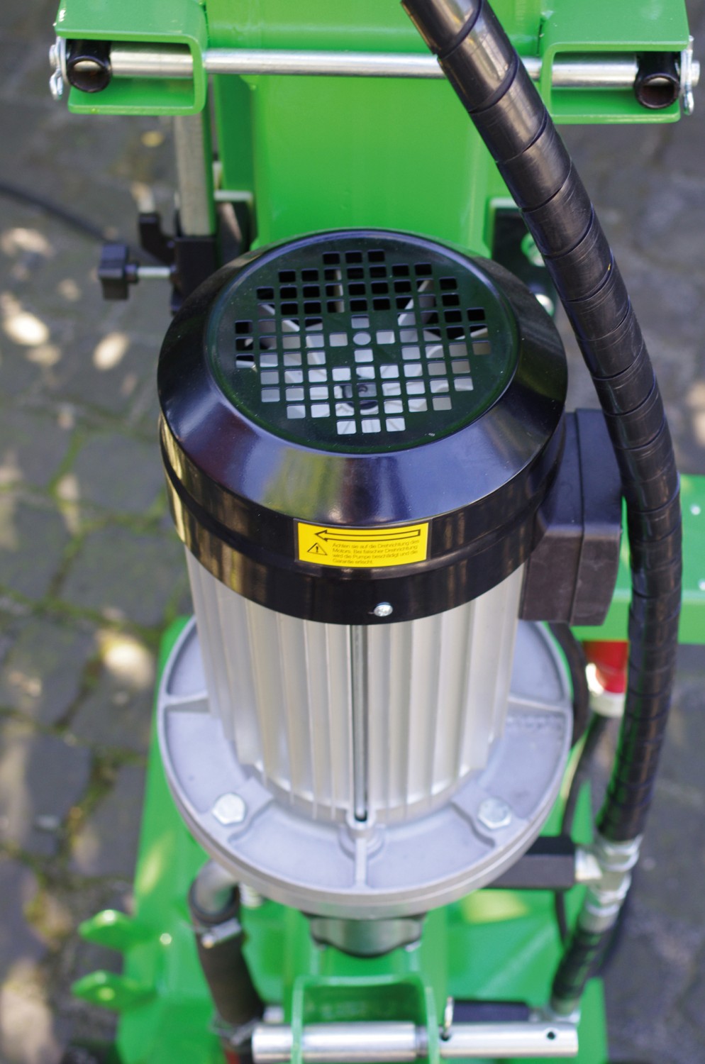 The Hulk: Zipper ZI-HS25EZ, Bild 8 Holz-Spalter Zipper ZI-HS25EZ im Test, Bild 8