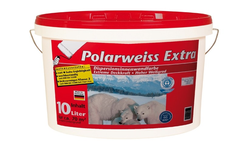 Wilckens Polarweiss Extra - Innenfarben-Wand im Test - sehr gut