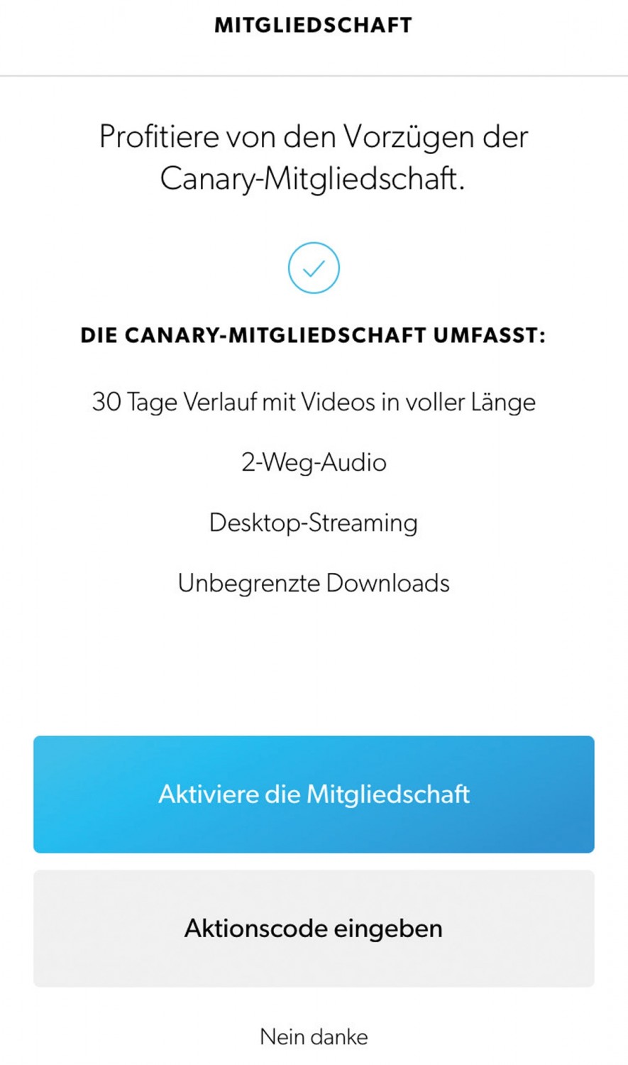 Klein und flexibel: Canary Flex, Bild 4 IP-Kamera Canary Flex im Test, Bild 4