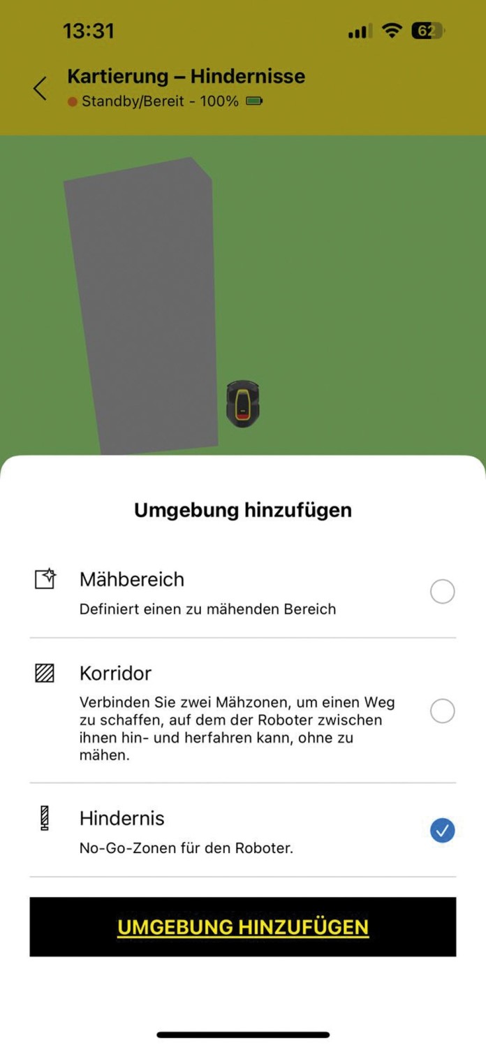 Der Dortmunder: Kärcher RCX 4, Bild 8 Roboter-Rasenmäher Kärcher RCX 4 im Test, Bild 8