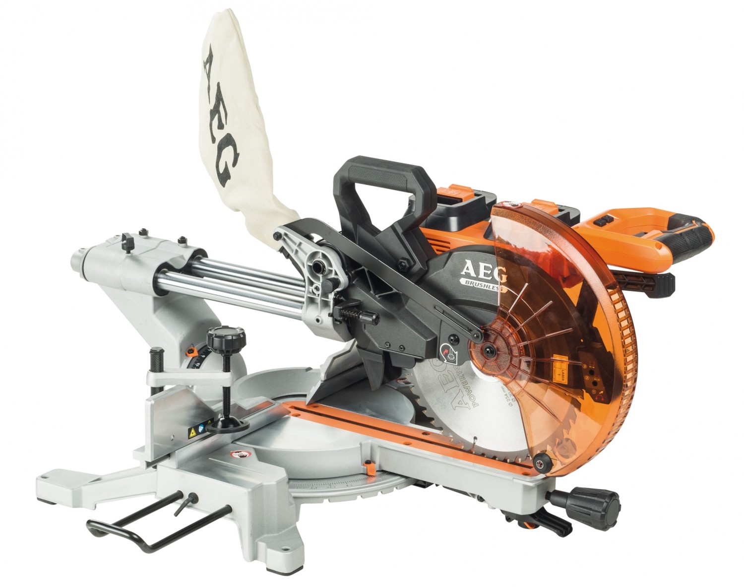Mit doppelter Kraft: AEG BPS18-254BL, Bild 2 Kapp- und Gehrungssägen Akku AEG BPS18-254BL im Test, Bild 2