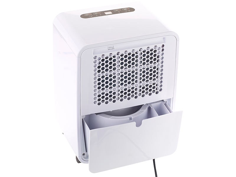 Intelligenter Luftentfeuchter: Sichler Digitaler Luftentfeucher LFT 120, Bild 4 Klimageräte Sichler Digitaler Luftentfeucher LFT 120 im Test, Bild 4