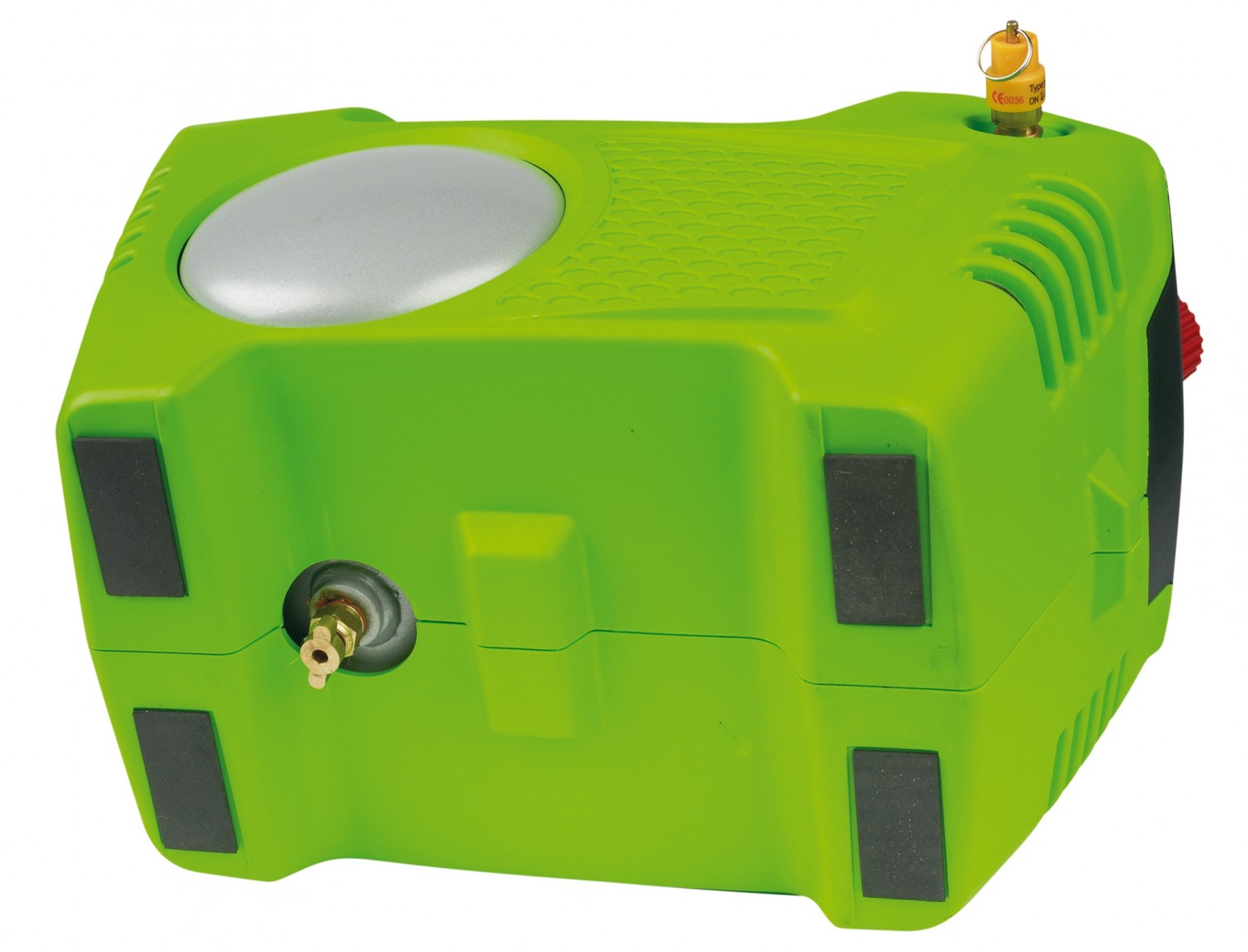Kompakt und praktisch: Greenworks 24-V-Li-Ion-Akku-Kompressor, Bild 2 Kompressoren und Druckluftwerkzeuge Greenworks 24-V-Li-Ion-Akku-Kompressor im Test, Bild 2