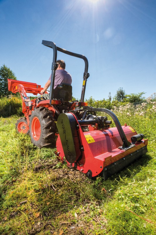 Aufsitzmäher Kubota Traktor B1620 im Test, Bild 1