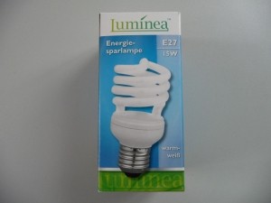 Luminea Energiesparlampe, Bild 2 Zubehör Haustechnik Luminea Energiesparlampe im Test, Bild 2