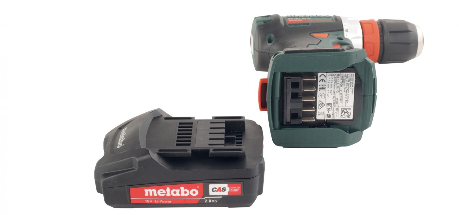 Sonstige Elektrowerkzeuge Akku Metabo 18 V CAS im Test, Bild 2