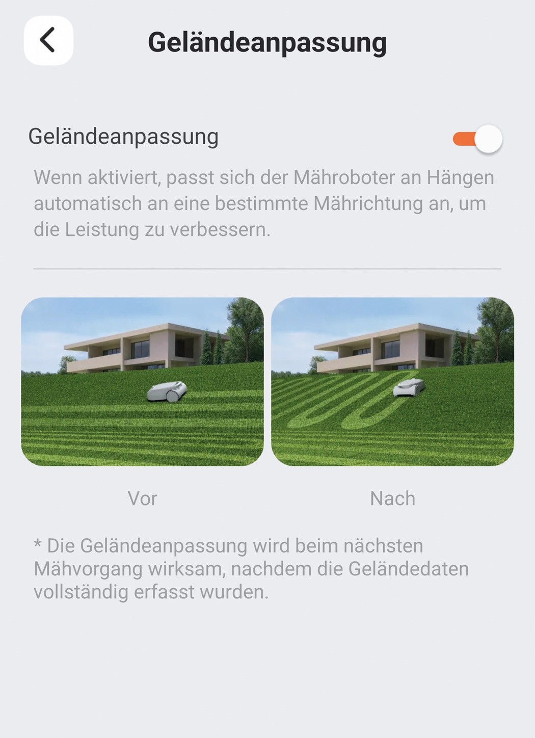 Auf der großen Wiese: Navimow H230E, Bild 13 Roboter-Rasenmäher Navimow H230E im Test, Bild 13