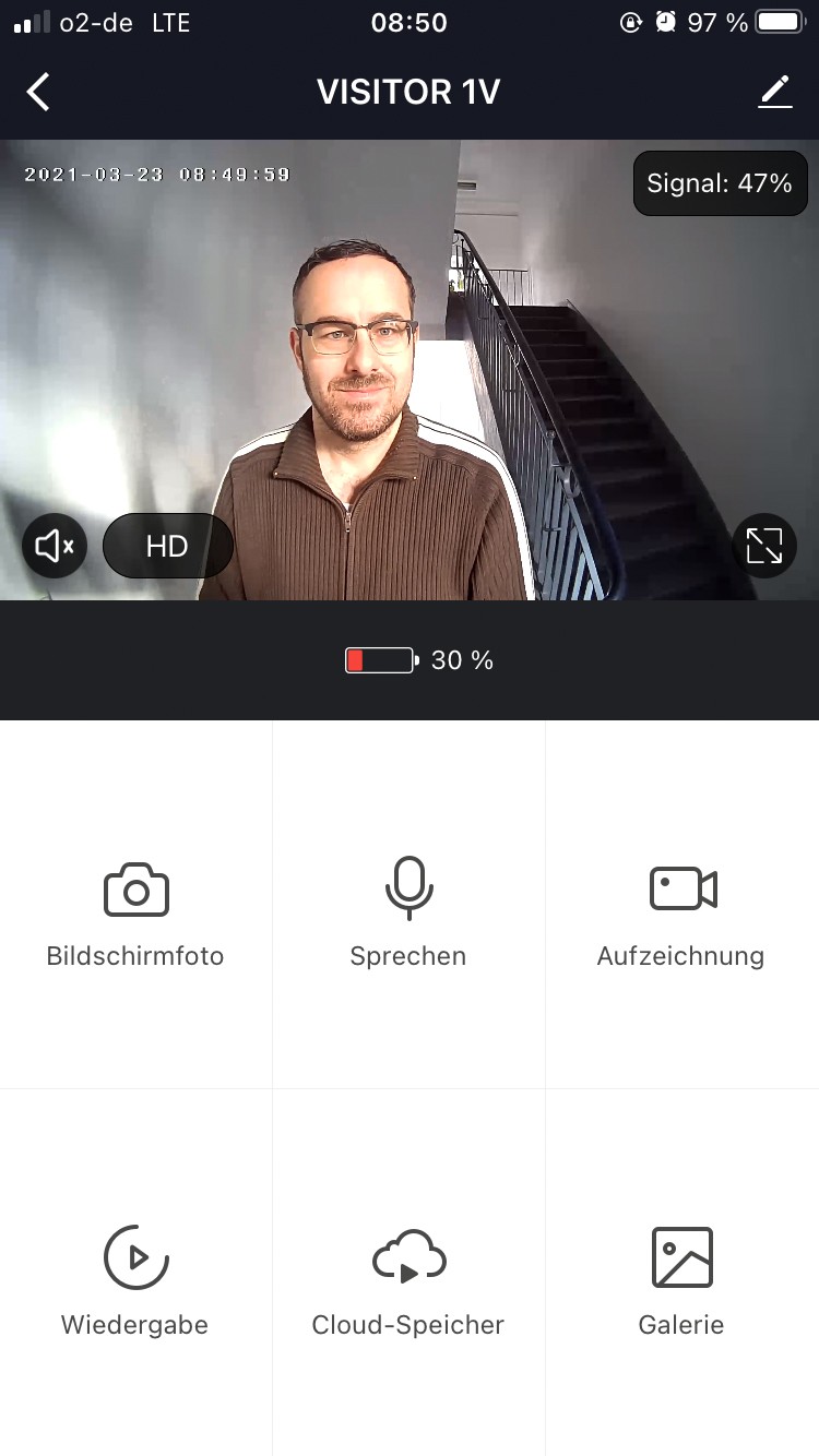 Sicherheit schon an der Haustür: Bea-fon Visitor 1V, Bild 2 Netzwerk Zubehör Bea-fon Visitor 1V im Test, Bild 2