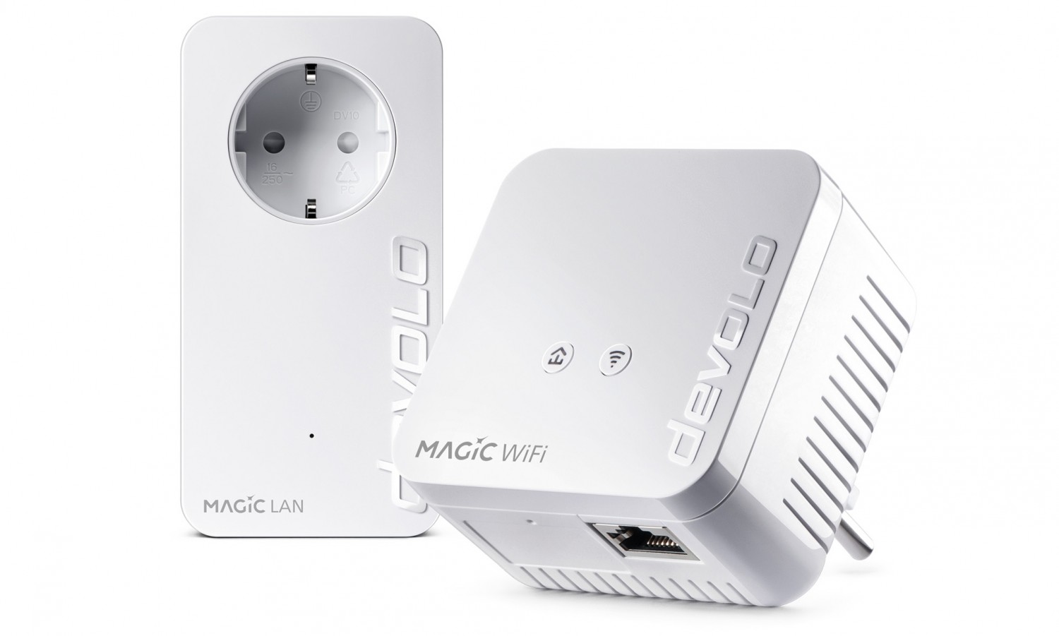 Schnelles WLAN im ganzen Haus: Devolo Magic 1 WiFi mini Starter Kit, Bild 2 Netzwerk Zubehör Devolo Magic 1 WiFi mini Starter Kit im Test, Bild 2