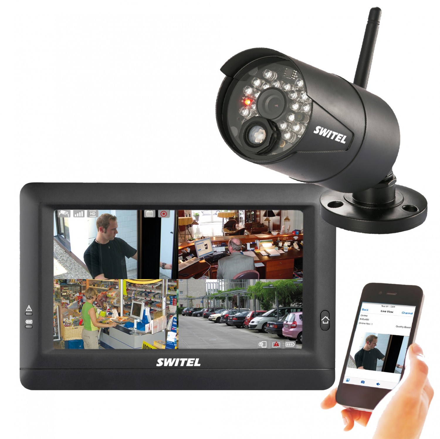 Sofortüberwachung: Switel HSIP 5000, Bild 5 Netzwerkkamera Switel HSIP 5000 im Test, Bild 5