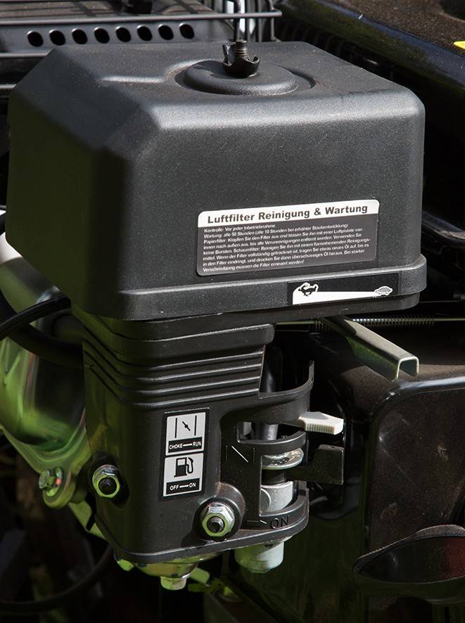 Mit Motorkraft ins Beet: Onbest Benzin Gartenhacke T4150, Bild 5 Motorhacken Onbest Benzin Gartenhacke T4150 im Test, Bild 5