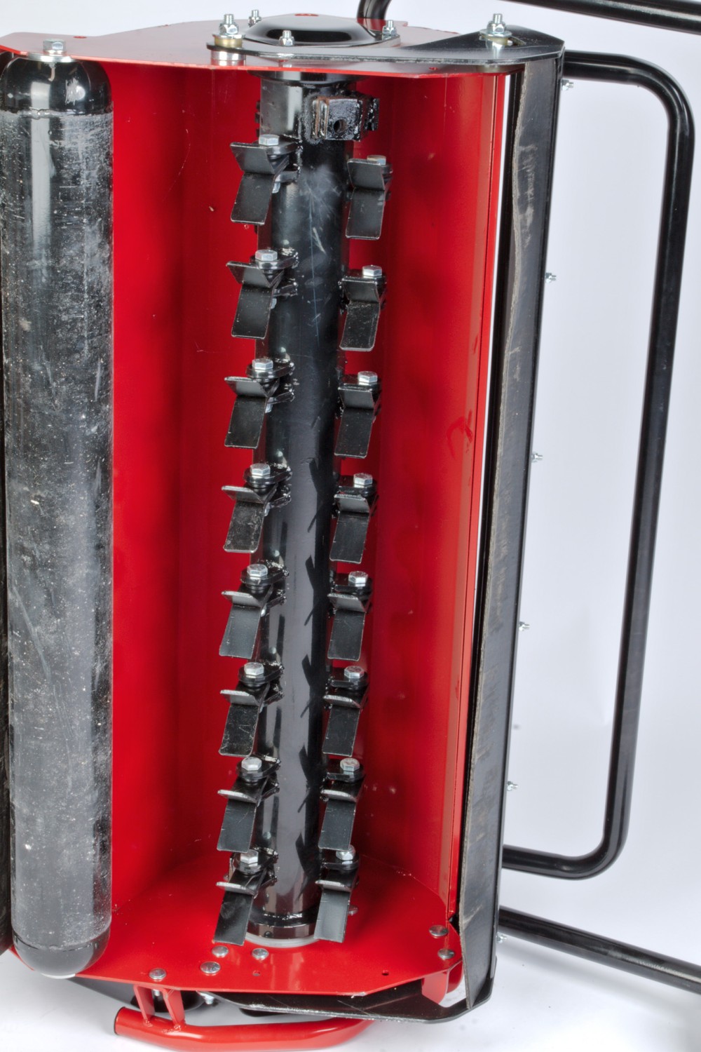 Rund ums Haus Onbest Motorger&auml;tetr&auml;ger MEC700, Onbest Umkehrfr&auml;se SBT60, Onbest Schlegelmulcher FM100, Onbest Kreiselegge mit Gitterwalze RH75 im Test , Bild 11