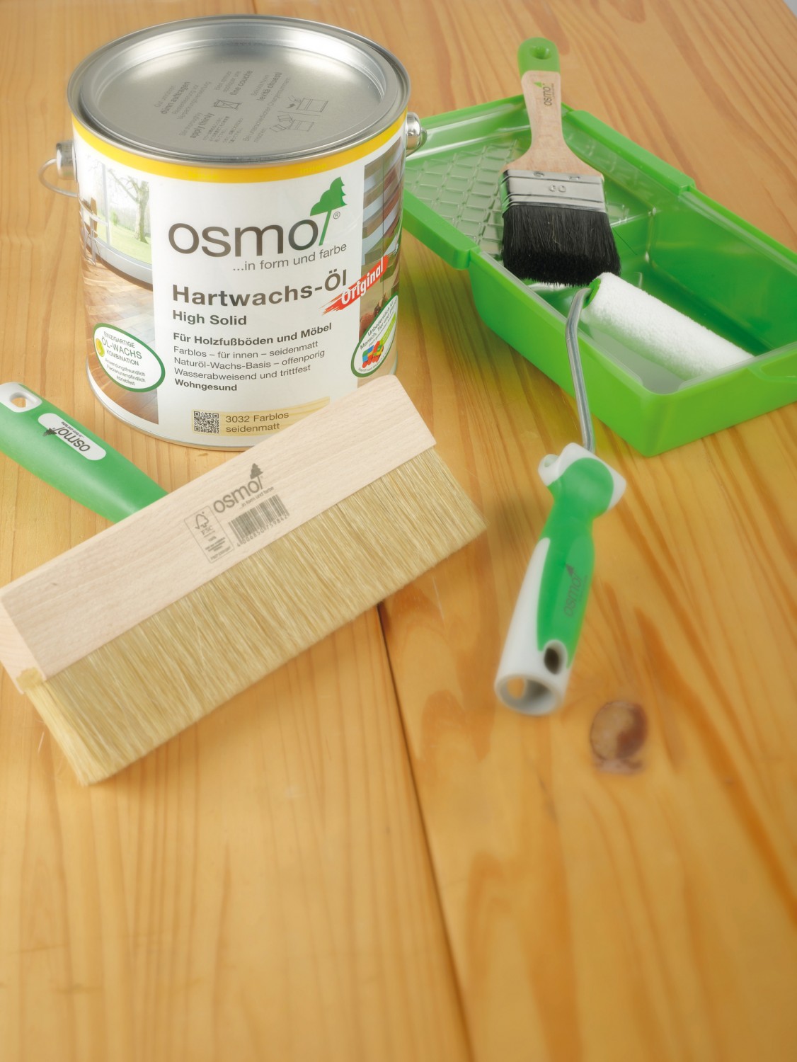Naturanstrich: Osmo Hartwachsöl High Solid, Bild 1 Holzöle Osmo Hartwachsöl High Solid im Test, Bild 1
