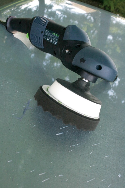Hochglanzflächen: Festool Shinex RAP 150 FE-Set, Bild 5 Poliermaschinen Festool Shinex RAP 150 FE-Set im Test, Bild 5