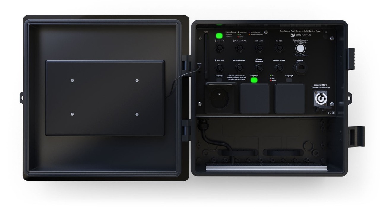 Pool Zubehör Pool-Systems Poolsteuerung iControl Touch im Test, Bild 3
