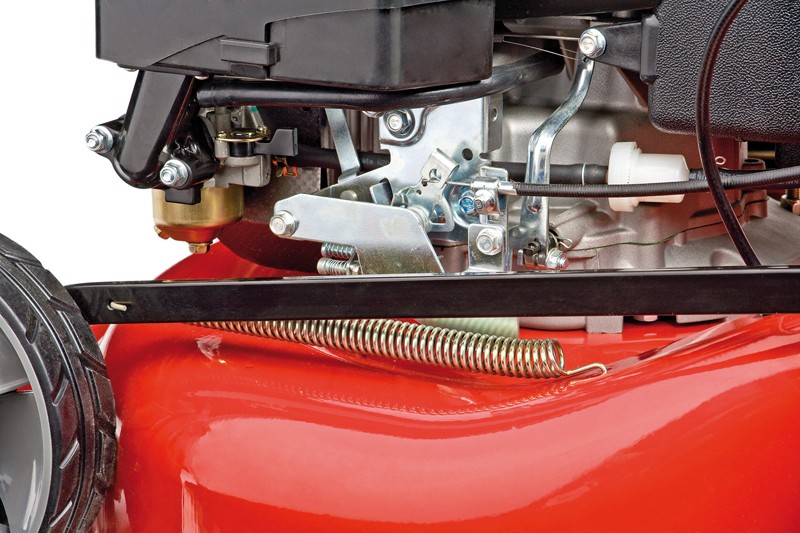 Handrasenmäher-Benzin Powertec Garden Motormäher N-BM 51 HW im Test, Bild 4