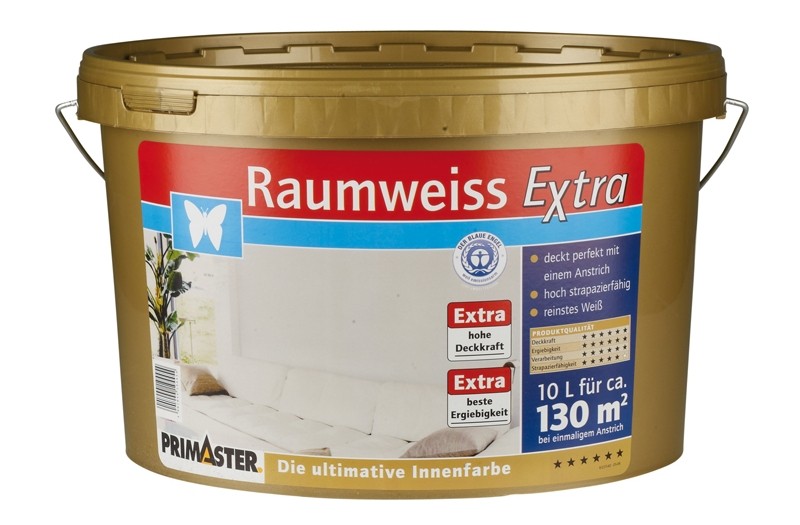 Innenfarben-Wand Primaster Raumweiss Extra im Test, Bild 6